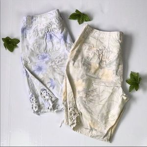 Caribbean Joe floral print Bermuda shorts bundle